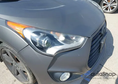 2015 Hyundai Veloster Turbo z USA, uszkodzony, nr VIN KMHTC6AE3FU217704